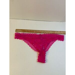 New Aerie hot pink panties mini cheeky thong Xl